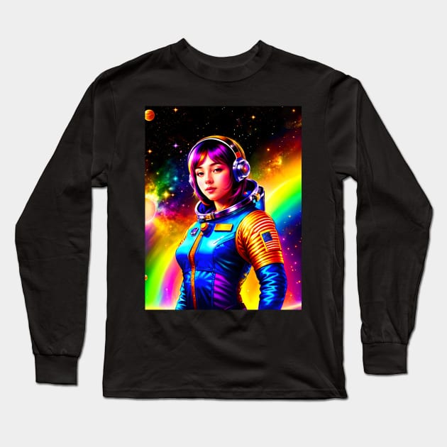 Among the Stars Long Sleeve T-Shirt by AtypicalWorld